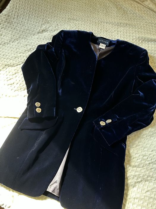 Оксамитовий  бархатний піджак вінтаж