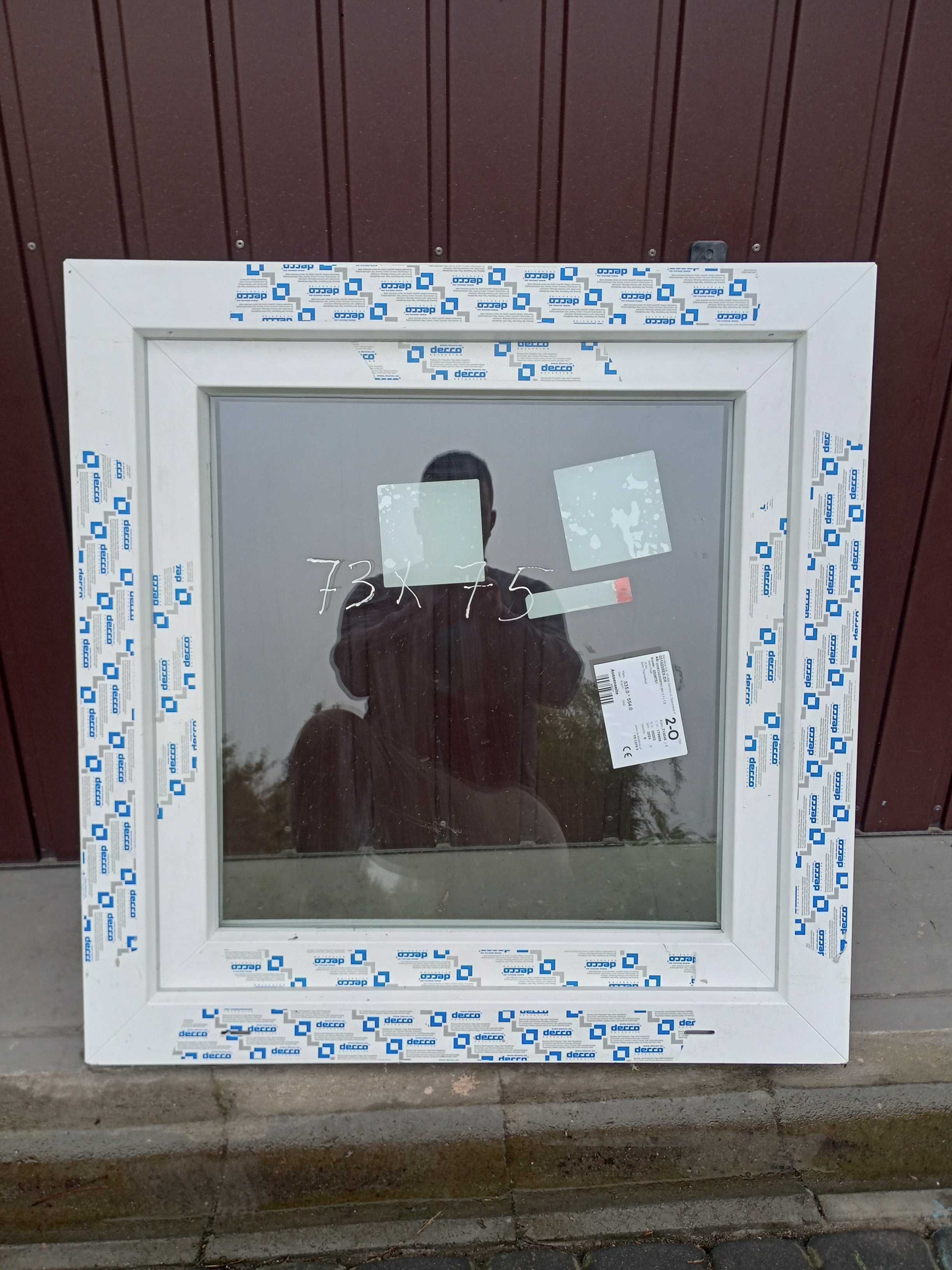 Okno 73cm/75cm trzyszybowe NOWE