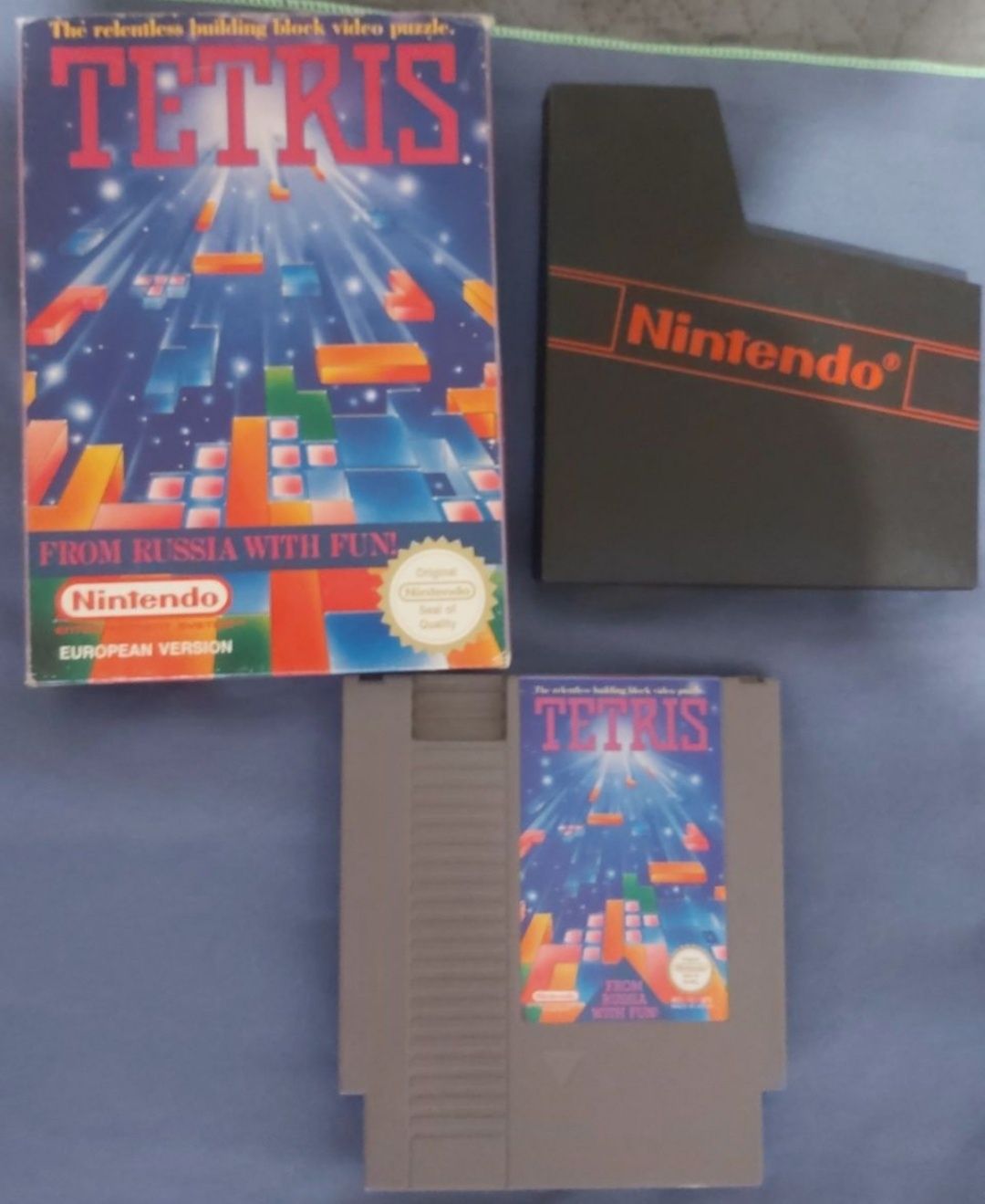 Zelda e Tetris Nintendo Nes.