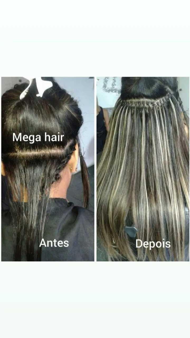 Mega hair. Extensionista