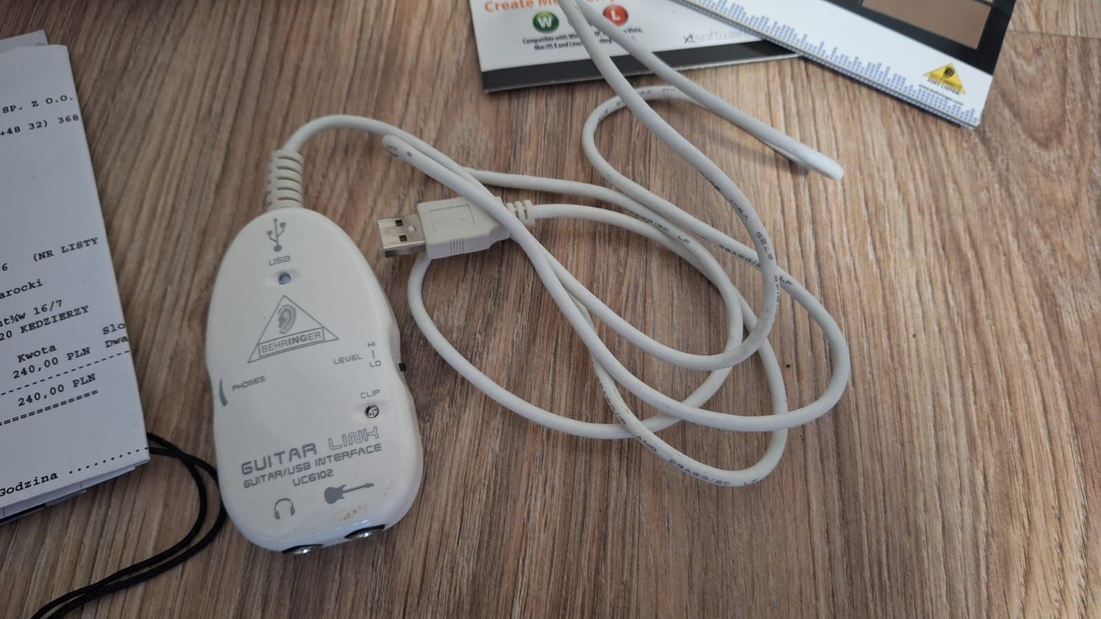 Interfejs USB guitar link UCG102