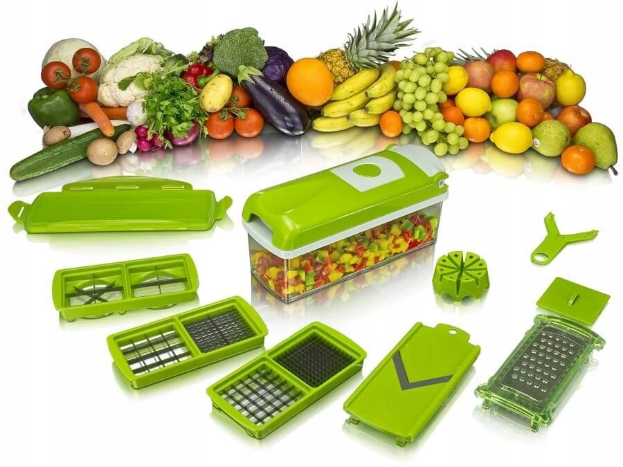 Szatkowinica Krajalnica Do Warzyw 3W1 Nicer Dicer