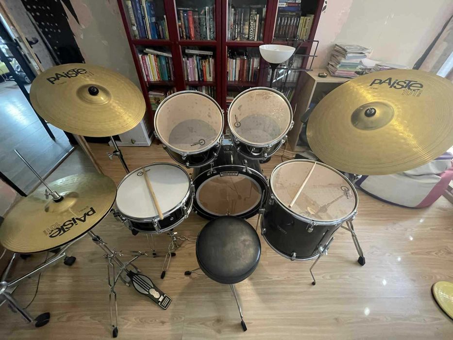 Perkusja Mapex Tornado + Paiste 101 + Aquarian – komplet