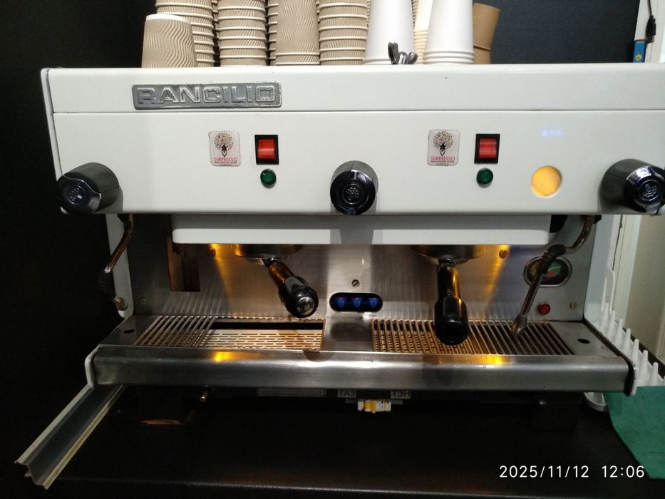 Rancilio z9 2gr  кофемашина  електро-газ