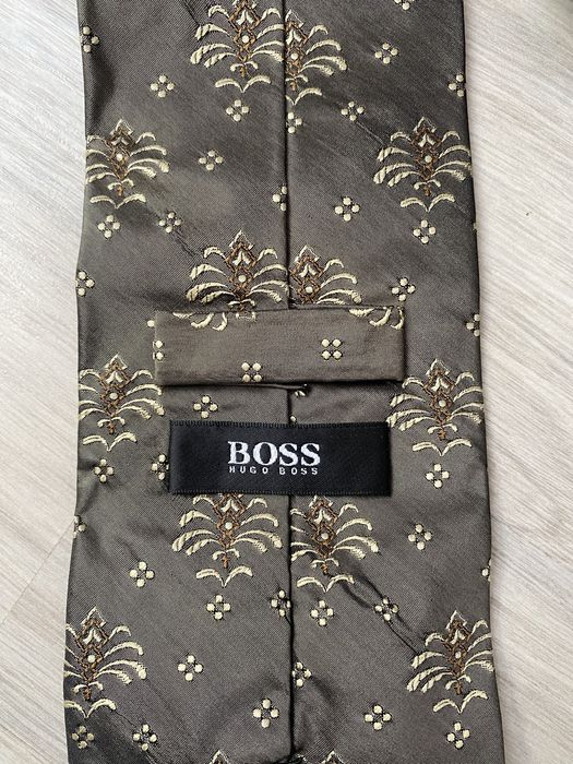 Jedwabny krawat BOSS
