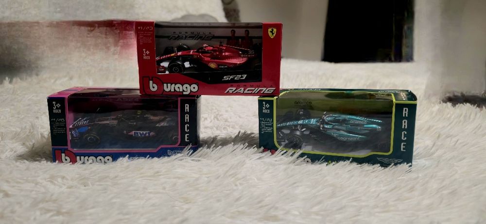 Kit carros fórmula 1