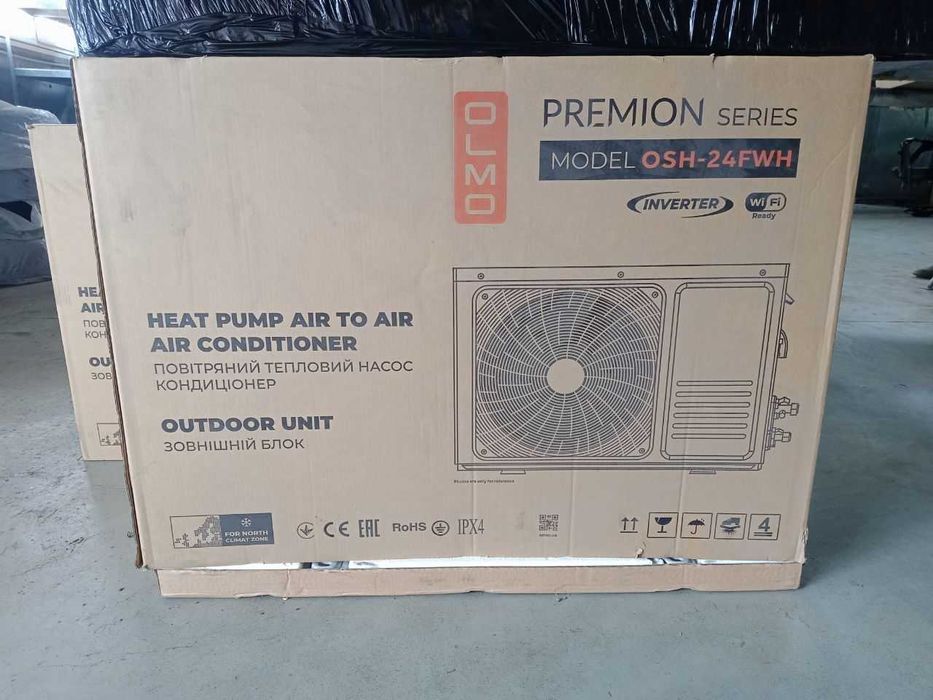 Тепловой насос (кондиционер) Olmo OSH-24FWH серия Premion HEAT PUMP