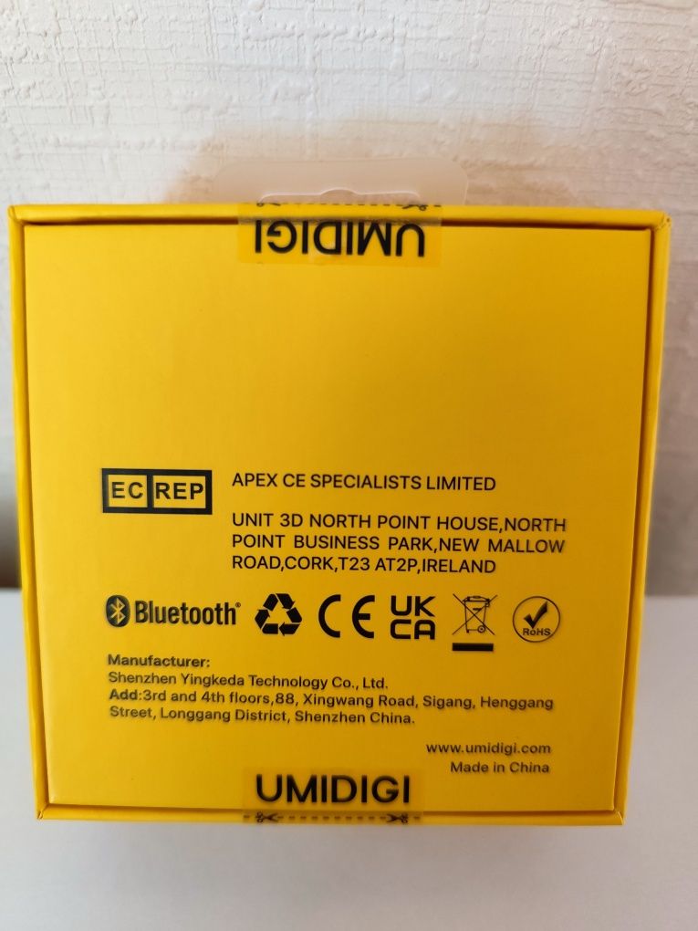 Безпровідні бездротові навушники Bluetooth UMIDIGI ABLEBUDS FREE TWS