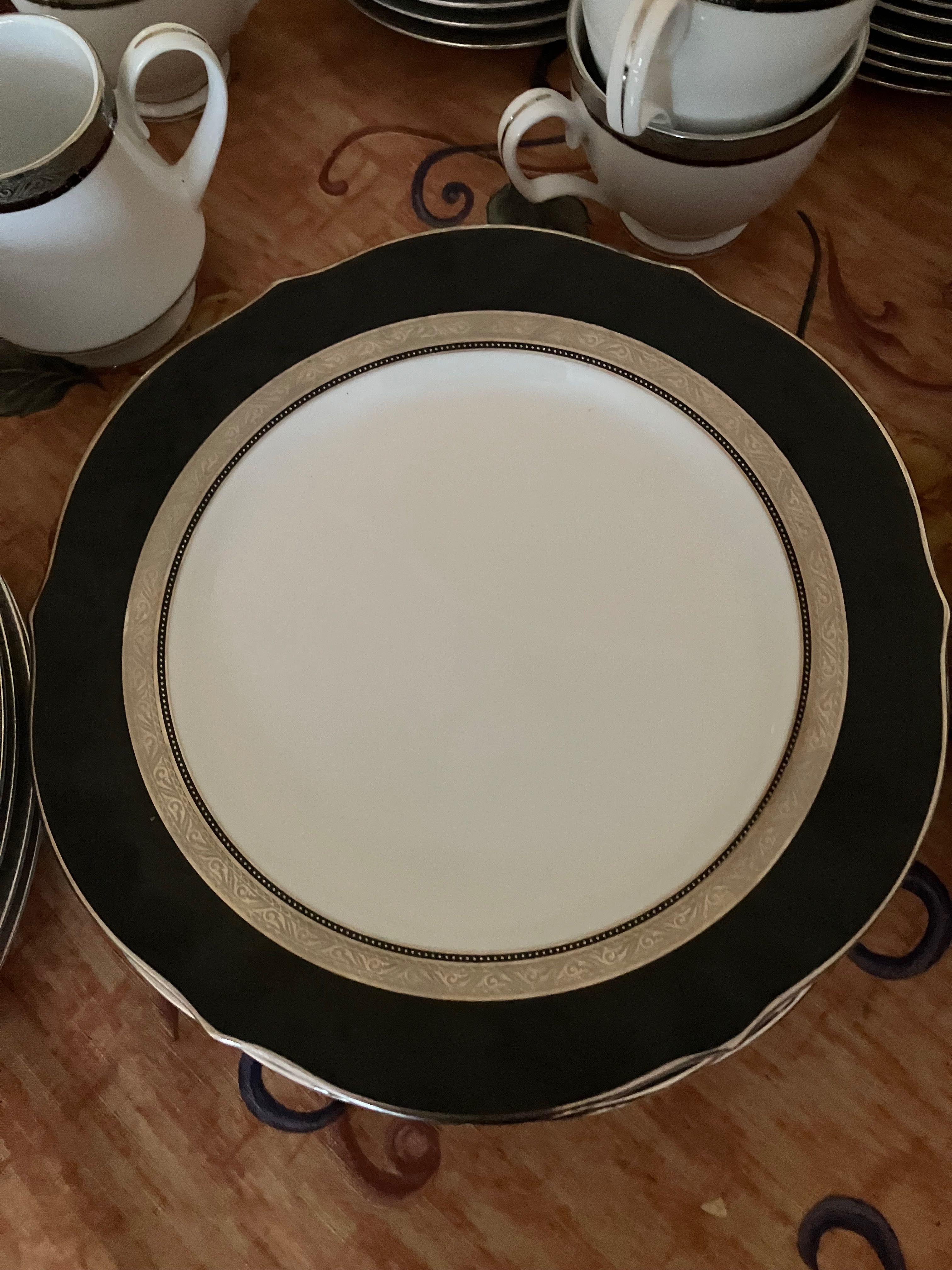 Столовий сервіз Noritake platinum