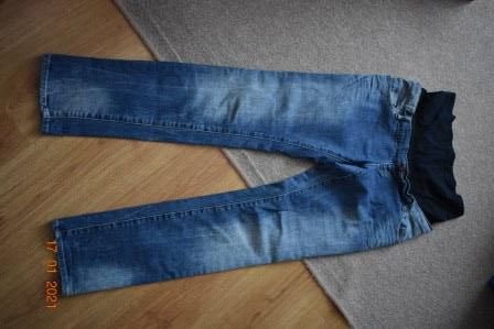 Spodnie jeansowe ciążowe rozm M