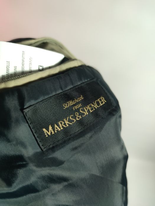 Kurtka płaszcz na wiosnę wiosenna męska parka Marks & spencer Rozm L