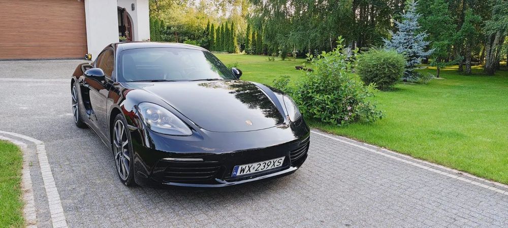 Porsche 718 Cayman Cayman 2.0 Turbo |2017|350 KM | Perfekcyjny stan| VAT marża|6 mcy GWAR