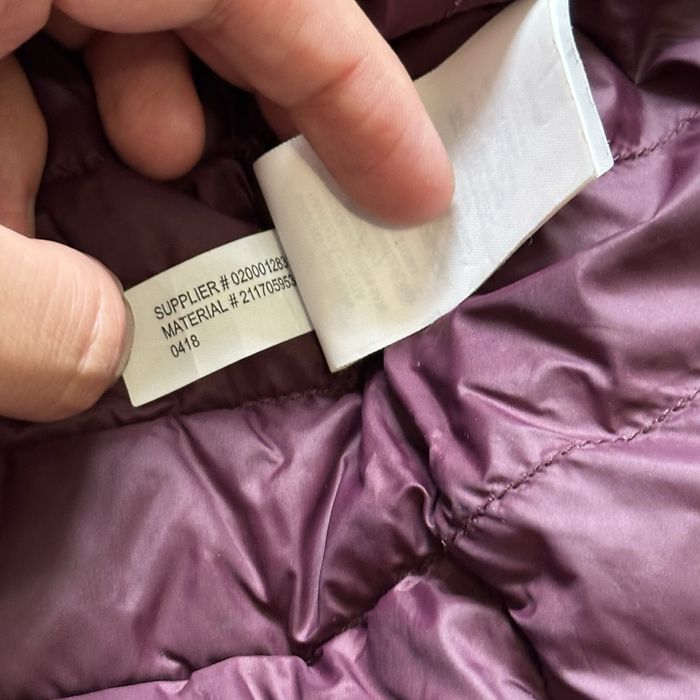 Оригинальный микропуховик Ralph Lauren Burgundy бомбер бордовый M