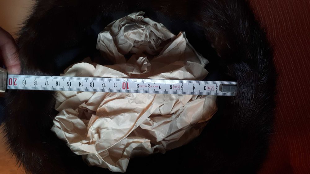 Kapelusz damski z norek