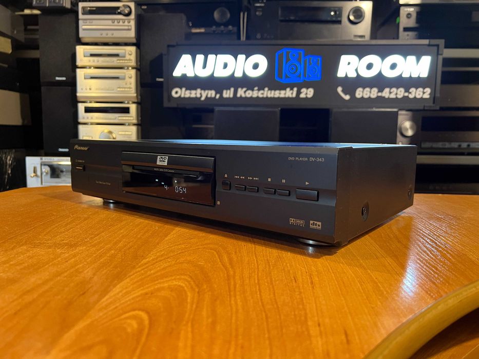 Odtwarzacz płyt CD/DVD Pioneer DV-343 Audio Room