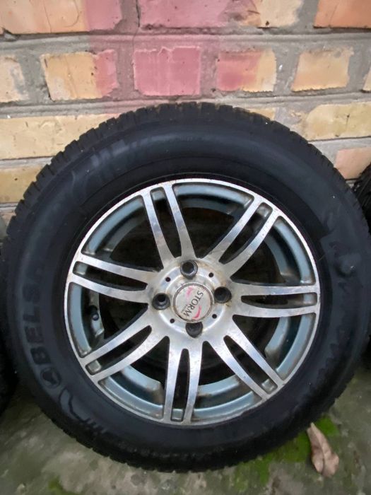 Комплект Дисков С Резиной Ланос Авео Нексия R13 4/100