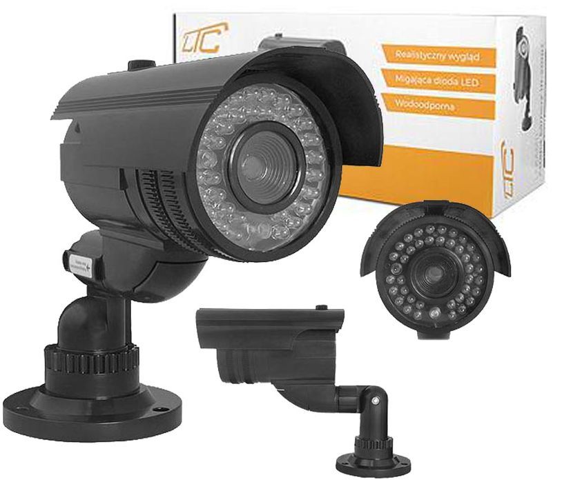 Kamera IP atrapa kamery monitoringu dioda IR wodoodporna  LTC IR-2000