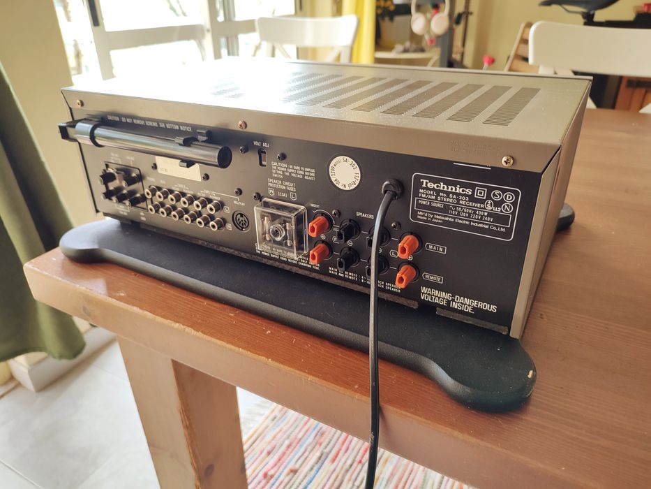 Technics SA-303 Receiver Vintage Impecável!