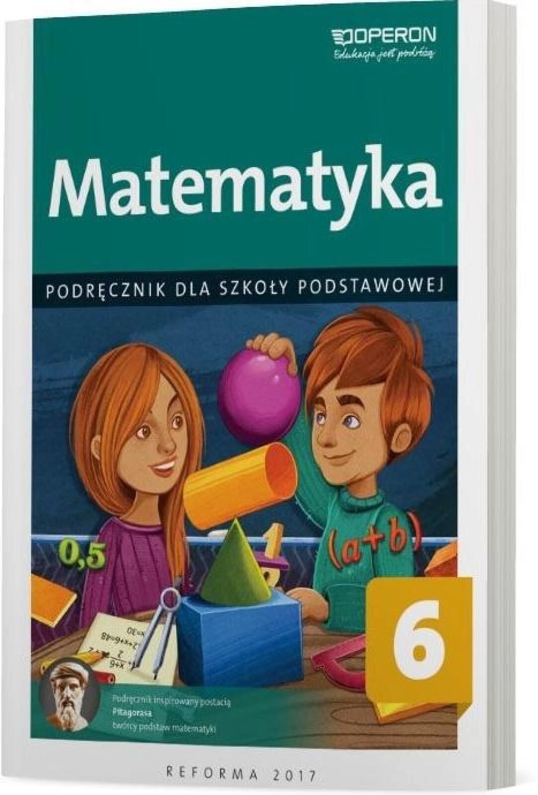 Matematyka SP 6 Podręcznik OPERON Adam Konstantynowicz, Anna
