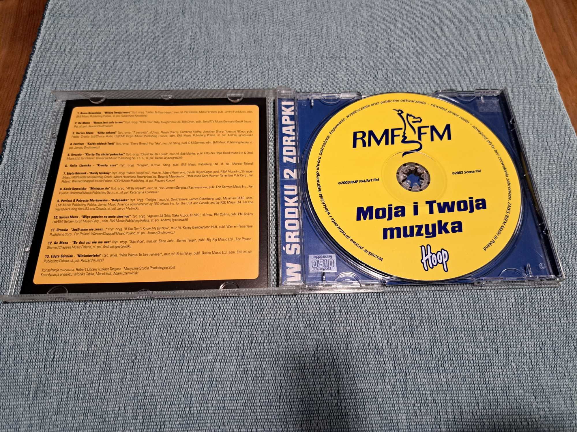 płyta CD RMF Moja i Twoja Muzyka