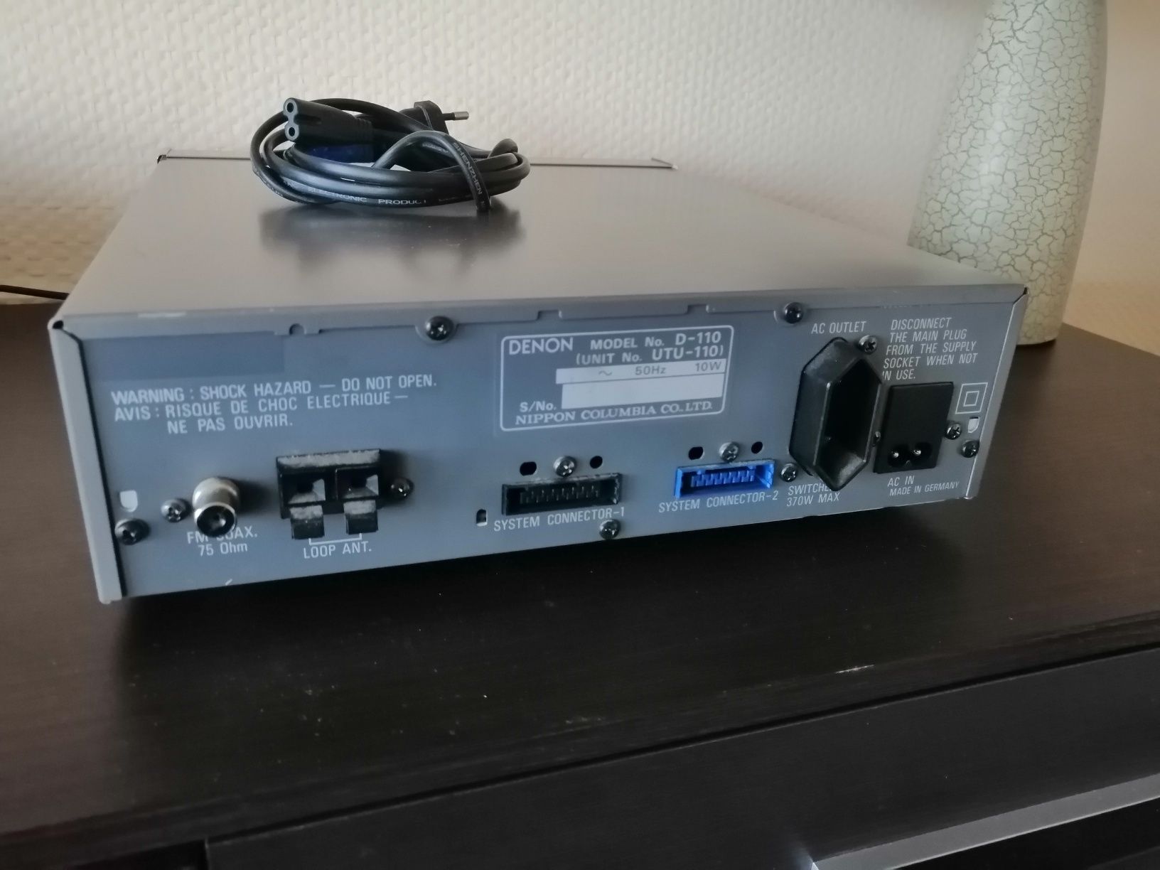Tuner FM Denon UTU-110 UTU 110 pilot RC 165