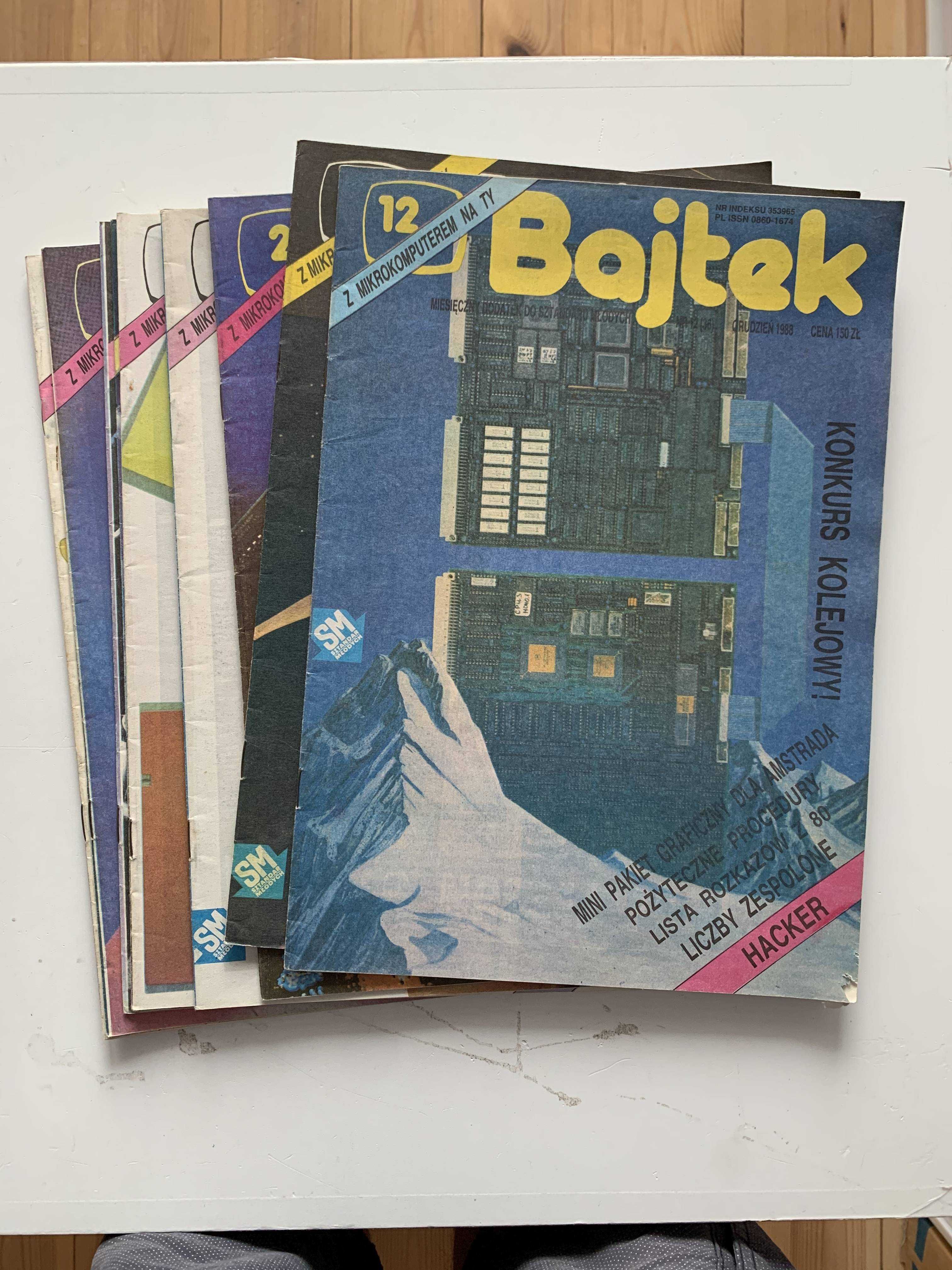 Kultowy magazyn komputerowy "Bajtek", 59 numerów