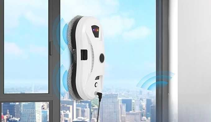 Robot do Czyszczenia Okien z Automatycznym Rozpylaczem Wodnym 5600 pa