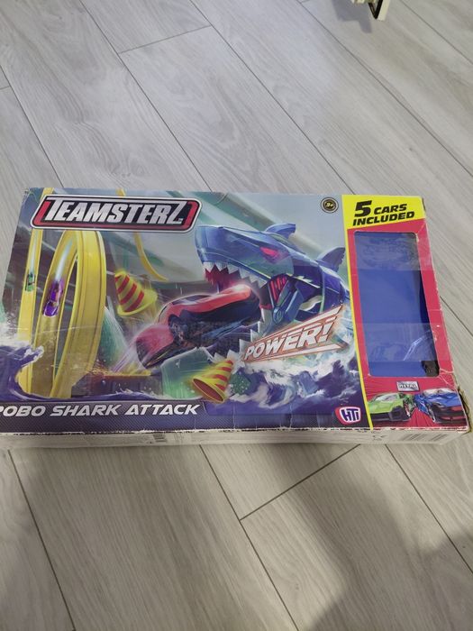 іграшковий набір "Трек на запуску Teamsterz Атака акули" (Robo Shark A