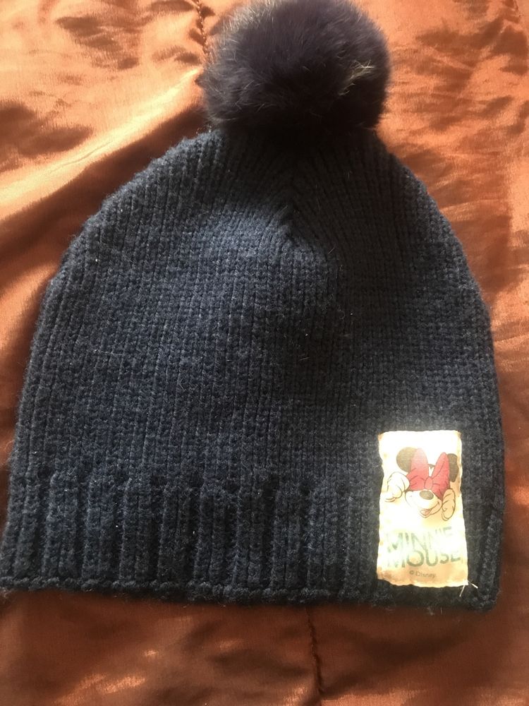 Gorro Minnie / sobretudo Tiffosi Tam7-8 anos