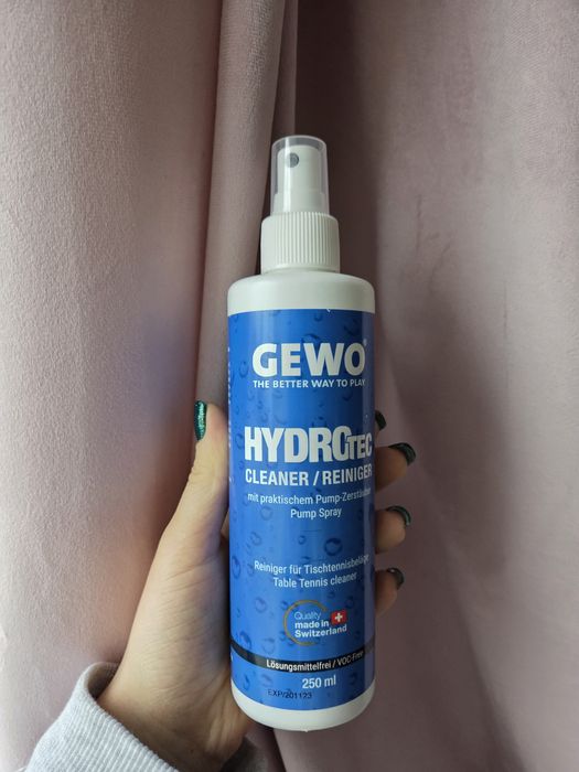 Gewo HydroTec Cleaner - płyn do czyszczenia okładzin, paletek do tenis