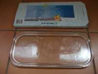 Torteira ou prato para bolo Luminarc rectangular (com caixa)
