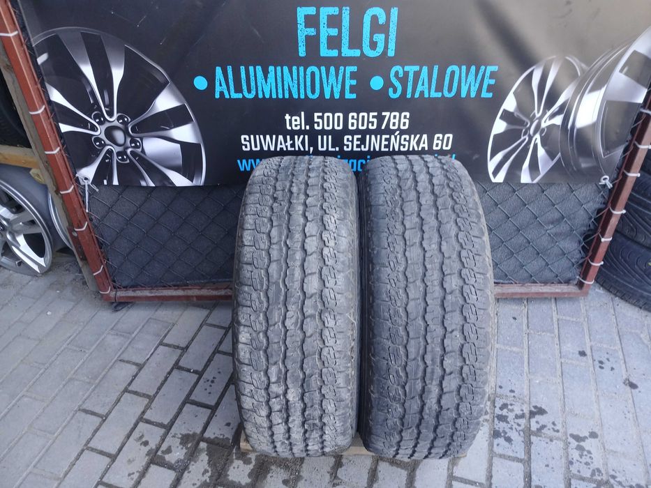 2x opona używana 265/60 R18 Goodyear Wrangler Gwarancja montaż Wybór