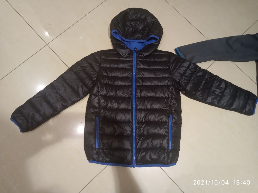 Kurtka i bluza na jesień i wiosnę 134/140