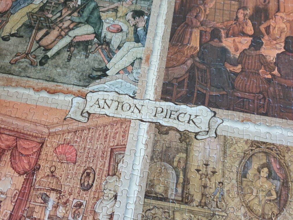 Kompletne puzzle Jumbo Anton Pieck sprzedam