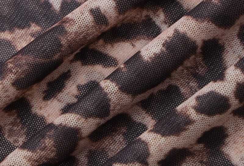 Sukienka w panterkę 2 kolory