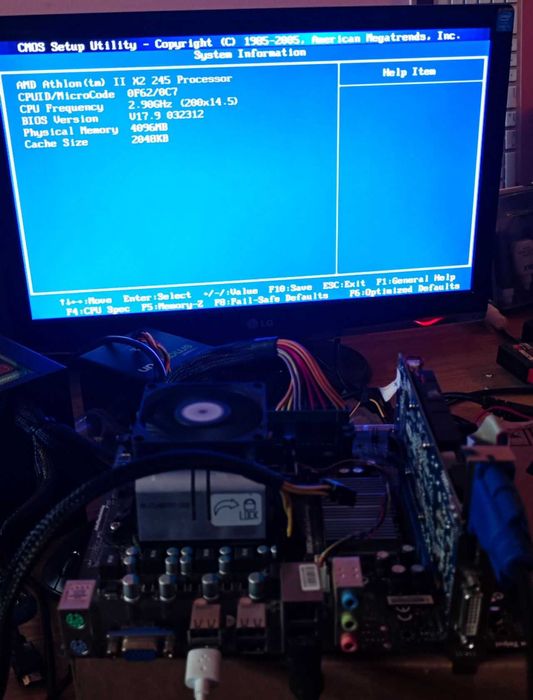 Комплект MSI 760GM-P21 (FX)/ Athlon X2 245/ 4gb + кулер
