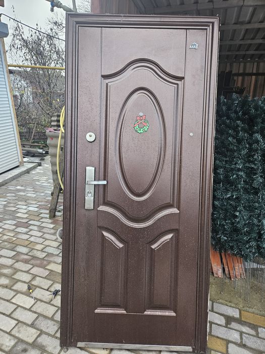 Дверь металическая входная.