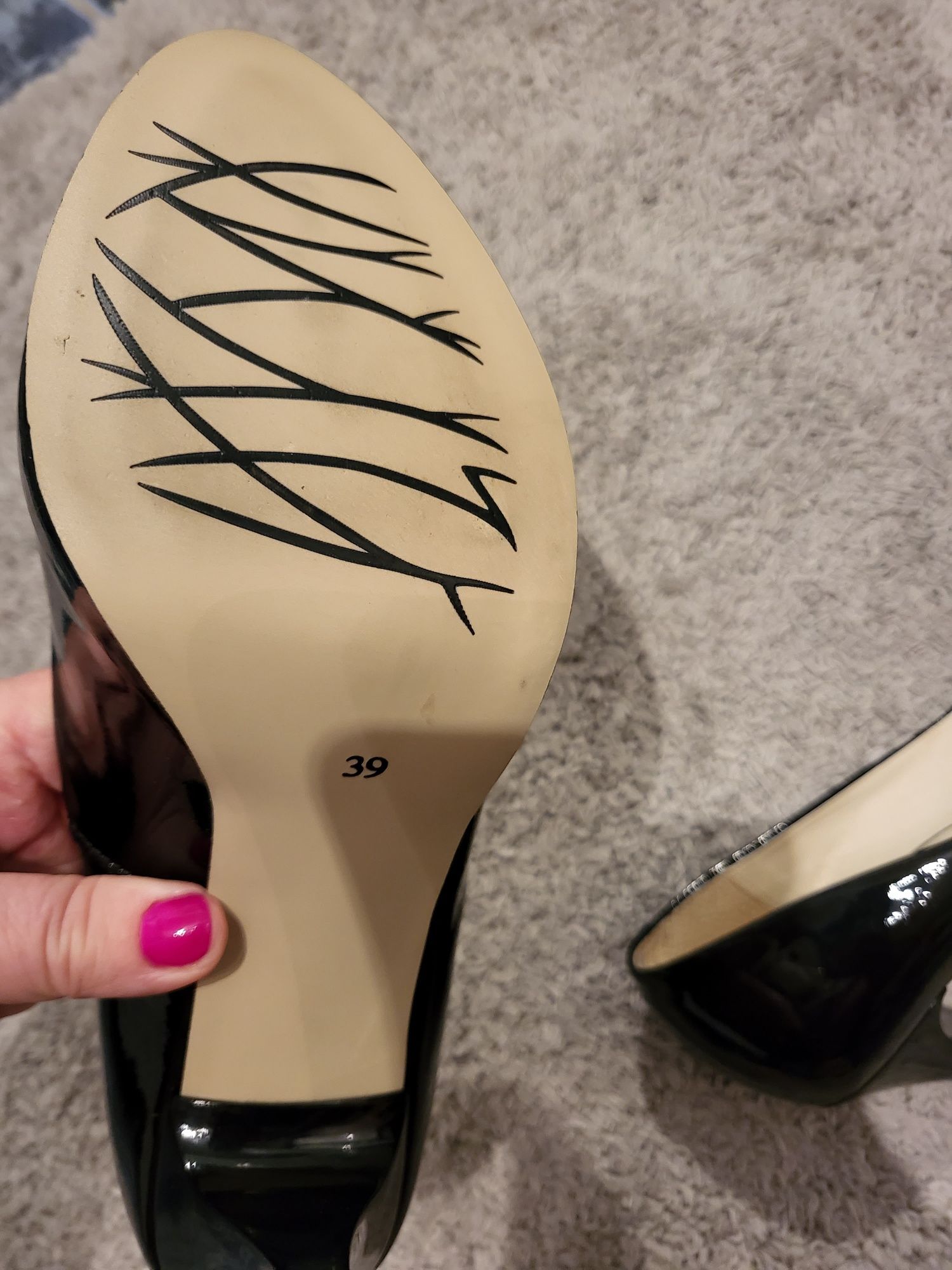 Buty damskie lakierki skórzane roz. 39 Cataleya by Żurek
