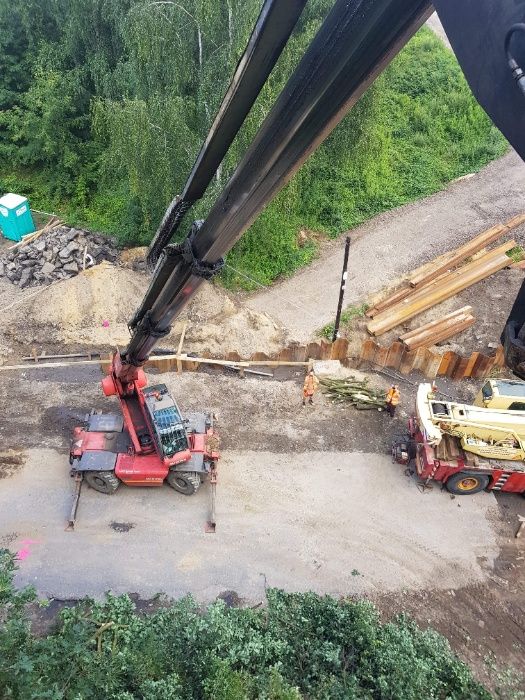 WYNAJEM Manitou MRT ładowarka teleskopowa obrotowa podnośnik zwyżka