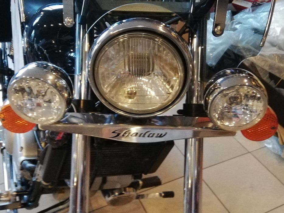 Lightbary lampy plus osłona chłodnicy Honda Shadow 125