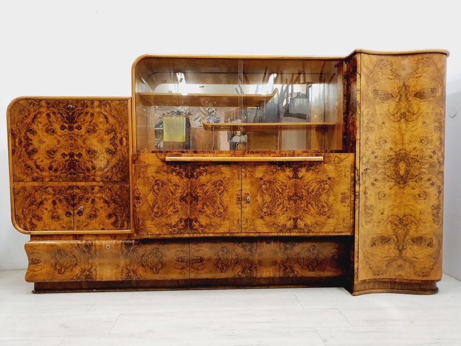 Kredens Wielofunkcyjny Witryna Art Deco
