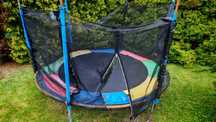 Trampolina Ogrodowa 244cm kinderplay