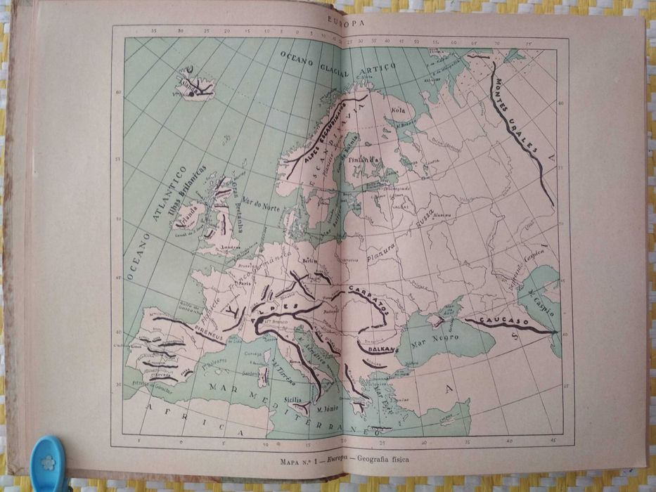 OS CONTINENTES 
Compêndio de Geografia para ao III IV e V