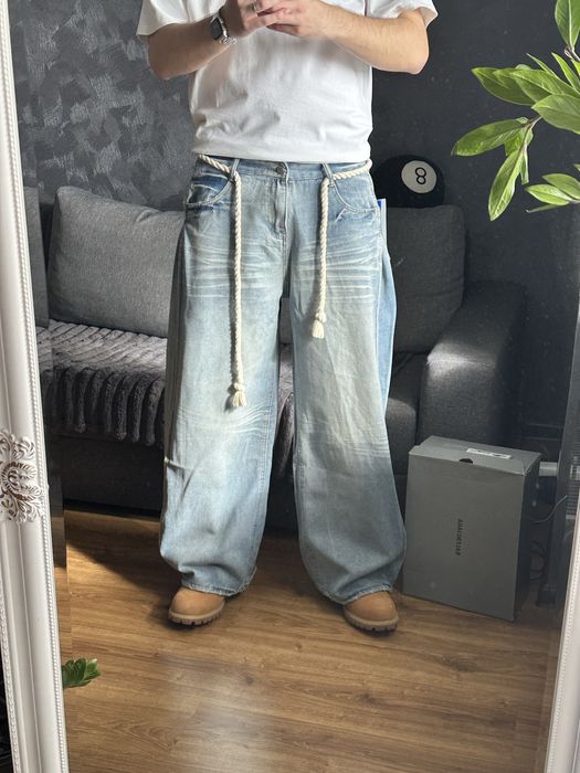 Baggy jeans opium Широкі джинси jeans skater fit jaded racer blue wash