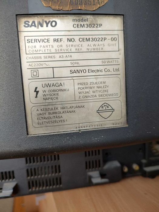 Mały telewizor SANYO