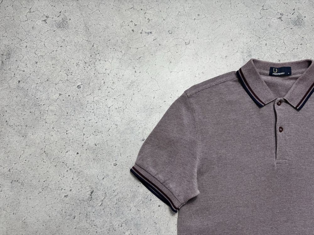 Мужская Футболка Поло Fred Perry Оригинал Идеал Размер S-M Casual