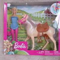 Barbie z koniem koń FXH13 Koń