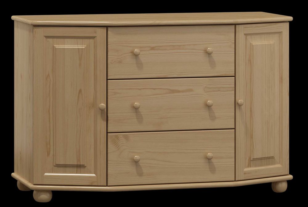 Komoda drewniana sosnowa