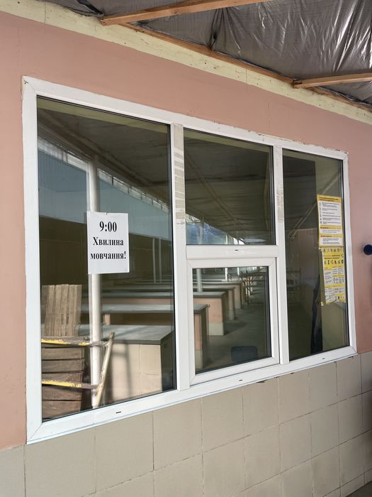 Металопластикові вікна/двері бу