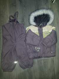 Зимний комплект костюм куртка и полукомбинезон Lenne